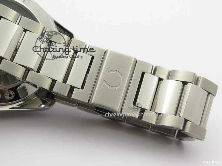 0723 Youthful Aqua Terra ‘PyeongChang 2018’ JHF Best Edition Black Dial On SS Bracelet A 8204